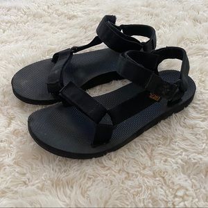 Teva Original Universal Flat Sandal - Black
